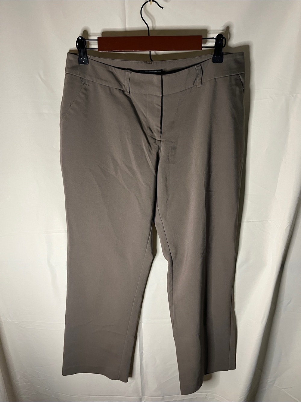 Men's Chino-Style Pants in Taupe - Tailored Straight Fit